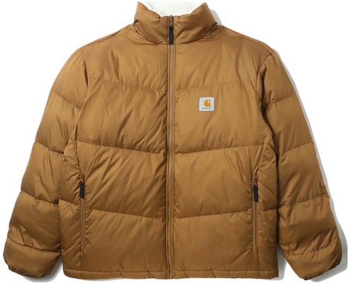 Carhartt WIP FW22 Cullen 可翻转夹克棕色 - 秋冬户外保暖男女通用外套 CHXDNA222034J-BWL Order Carhartt WIP FW22 Cullen 可翻转夹克棕色 - 秋冬户外保暖男女通用外套 CHXDNA222034J-BWL