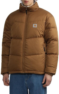 Carhartt WIP FW22 Cullen 可翻转夹克棕色 - 秋冬户外保暖男女通用外套 CHXDNA222034J-BWL Shop Carhartt WIP FW22 Cullen 可翻转夹克棕色 - 秋冬户外保暖男女通用外套 CHXDNA222034J-BWL