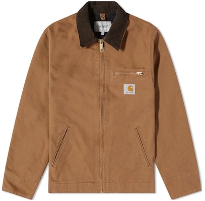 칼하트 WIP FW22 디트로이트 재킷 브라운 메시 안감 풀집 남성용 긴팔 I026467-00S02 Order 칼하트 WIP FW22 디트로이트 재킷 브라운 메시 안감 풀집 남성용 긴팔 I026467-00S02