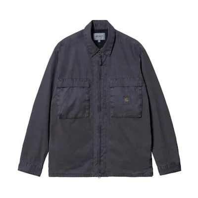 Carhartt WIP FW22 Dual Pocket Zip-Up Shirt Jacket Navy I030791-0WG-GD