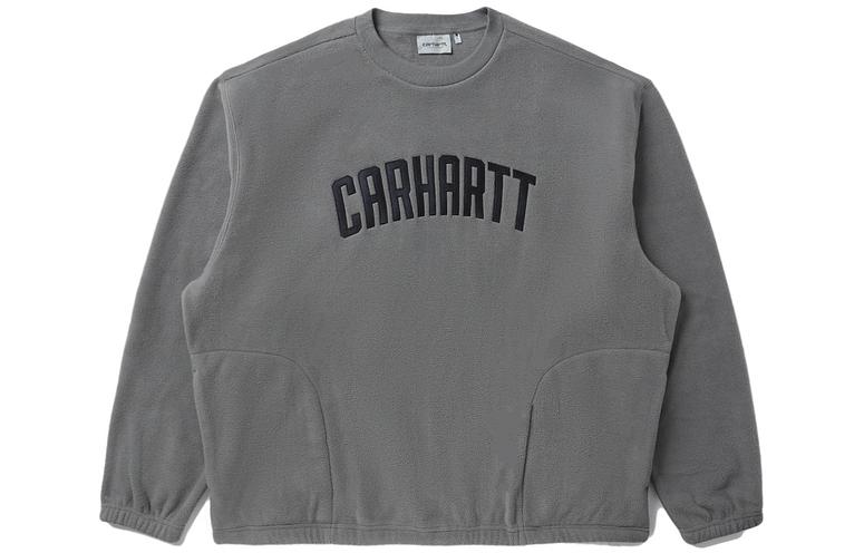 Carhartt WIP FW22 Embroidered Logo Crewneck Sweatshirt Grey () CHXSWA222040J-GYX