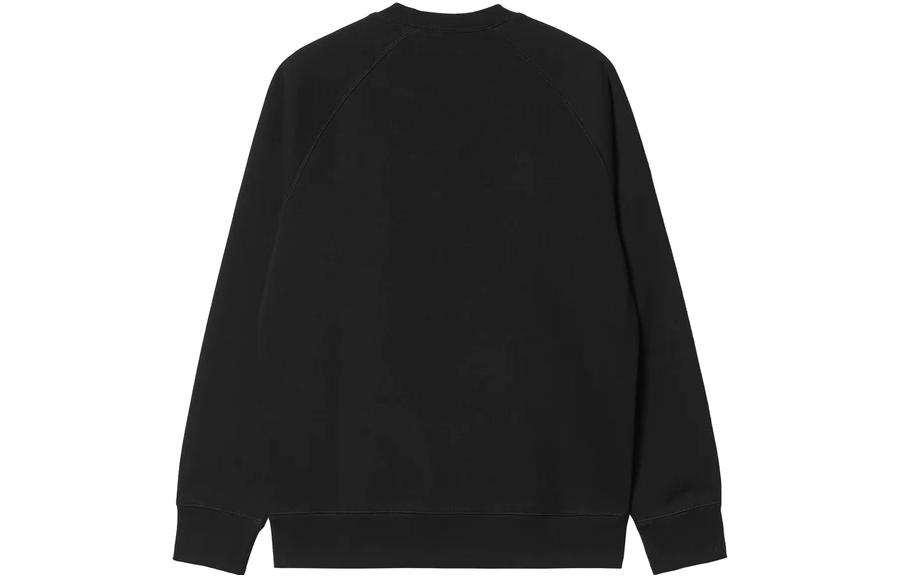 Lookbook Carhartt WIP FW22 刺绣标志黑色套头卫衣 I026383-00F-XX