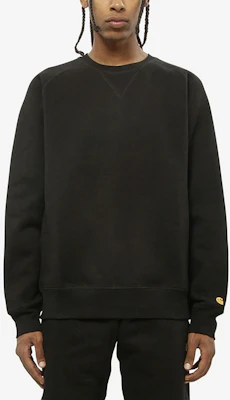 Carhartt WIP FW22 刺绣标志黑色套头卫衣 I026383-00F-XX Shop Carhartt WIP FW22 刺绣标志黑色套头卫衣 I026383-00F-XX