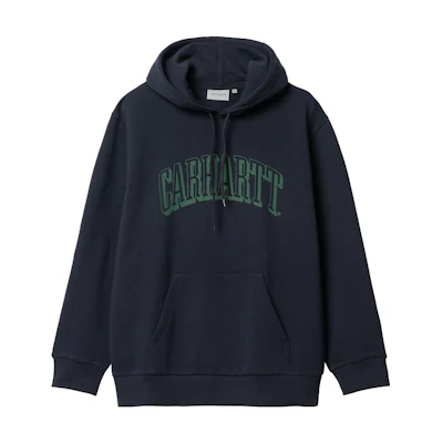 Carhartt WIP FW22 Graffiti Logo Print Hoodie Black I030942-16Y-XX