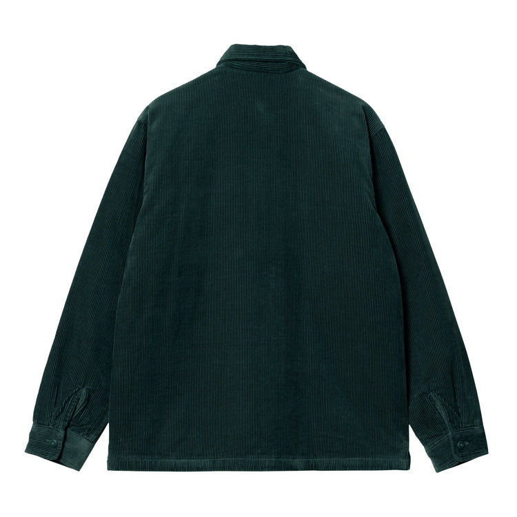 Carhartt WIP FW22 Green Corduroy Work Jacket with Logo Patch I028827-0WD-XX 圖 3