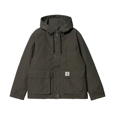 Carhartt WIP FW22 Green Solid Pocket Hoodie Jacket I030771-63-XX