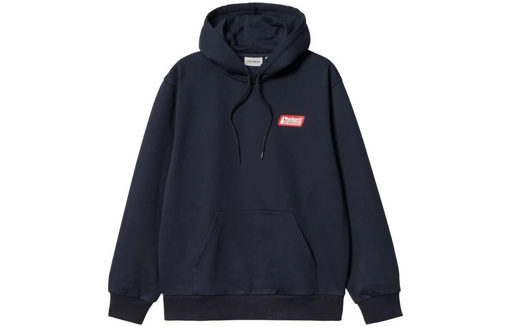 Carhartt WIP FW22 Hooded Freight Services Sweatshirt Dark Navy Logo Hoodie I031013-1C-XX