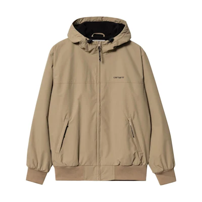 Carhartt WIP FW22 Hooded Sail Jacket - Tanami Logo Print Zip-Up Jacket I028436-0GC-XX