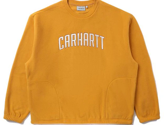 Carhartt WIP FW22 Logo 羊毛圆领卫衣 橙色 CHXSWA222040J-ORL Buy Carhartt WIP FW22 Logo 羊毛圆领卫衣 橙色 CHXSWA222040J-ORL