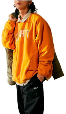 Carhartt WIP FW22 Logo 羊毛圆领卫衣 橙色 CHXSWA222040J-ORL Shop Carhartt WIP FW22 Logo 羊毛圆领卫衣 橙色 CHXSWA222040J-ORL