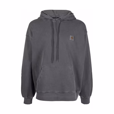 Carhartt WIP FW22 Logo Patch Hoodie Jacket Men’s Grey I02996389XX03