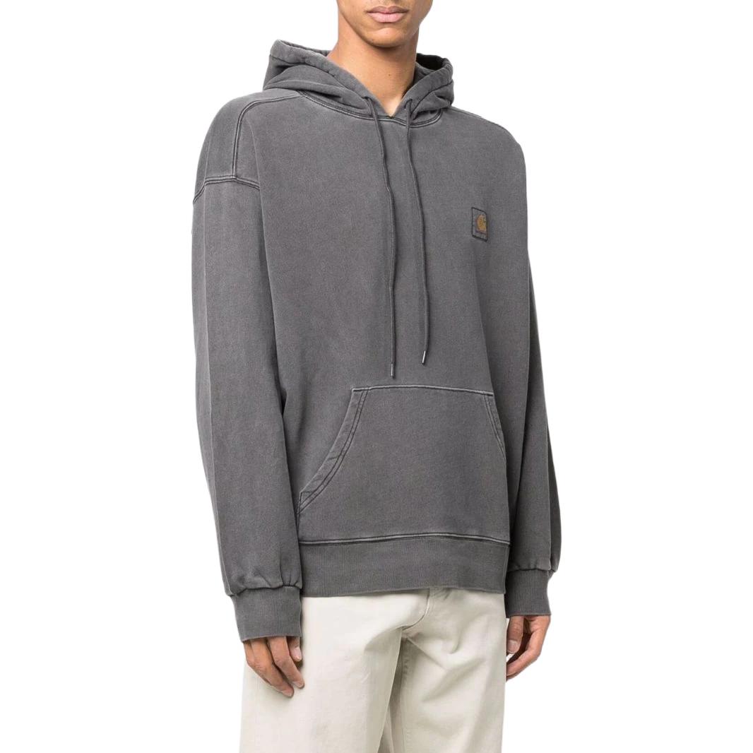 Carhartt WIP FW22 Logo Patch Hoodie Jacket Men’s Grey I02996389XX03 圖 5