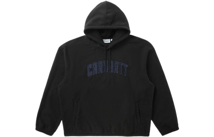Carhartt WIP FW22 Logo Patch Pullover Hoodie Black () CHXSWA222039J-BKX