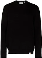 Carhartt WIP FW22 Logo Print Crewneck Sweatshirt Black - Long Sleeve I030138K02 Carhartt WIP FW22 Logo Print Crewneck Sweatshirt Black - Long Sleeve I030138K02