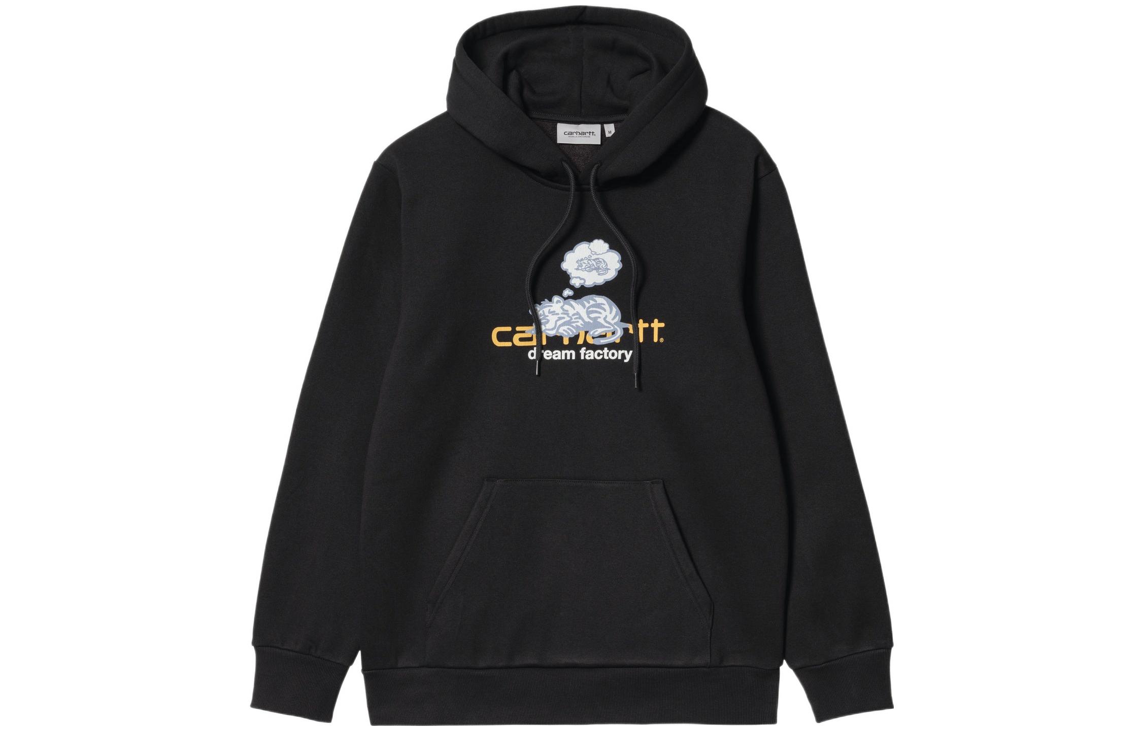 Carhartt WIP FW22 Logo Pullover Hoodie Black I031014-89-XX
