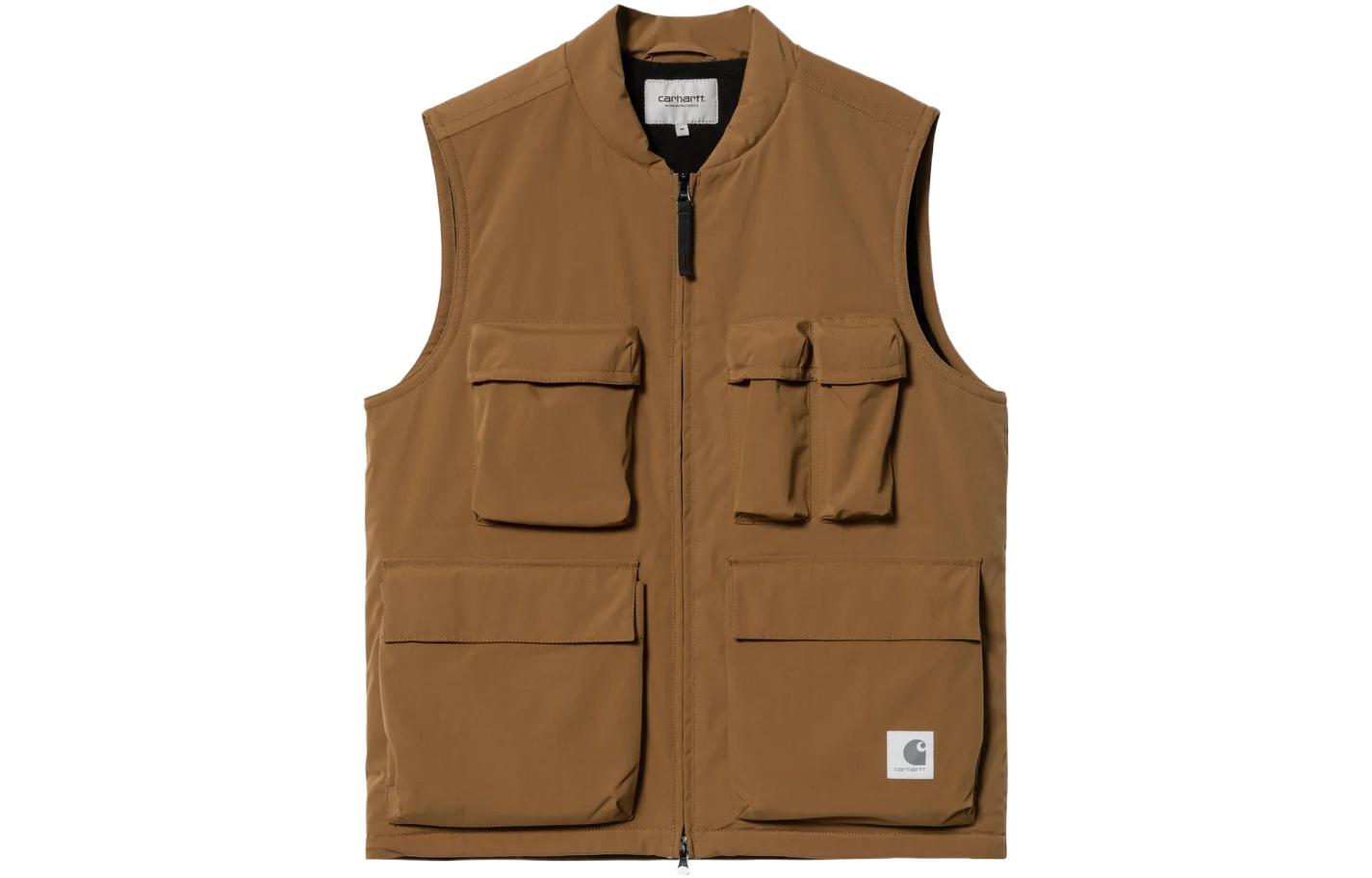 Order Carhartt WIP FW22 Logo Vest Brown for Men. I029453-HZ-XX