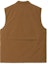 Lookbook Carhartt WIP FW22 Logo Vest Brown for Men. I029453-HZ-XX