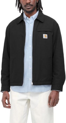Carhartt WIP FW22 Madera 黑色可翻转底特律夹克 工装风格 I030829-0D2-XX Details for Carhartt WIP FW22 Madera 黑色可翻转底特律夹克 工装风格 I030829-0D2-XX