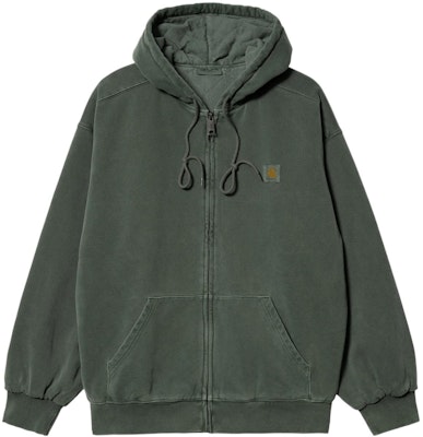 Carhartt WIP FW22 Minimal Logo Patch Military Green Zip Sweatshirt Mens. I029524-0WH-GD Buy Carhartt WIP FW22 Minimal Logo Patch Military Green Zip Sweatshirt Mens. I029524-0WH-GD