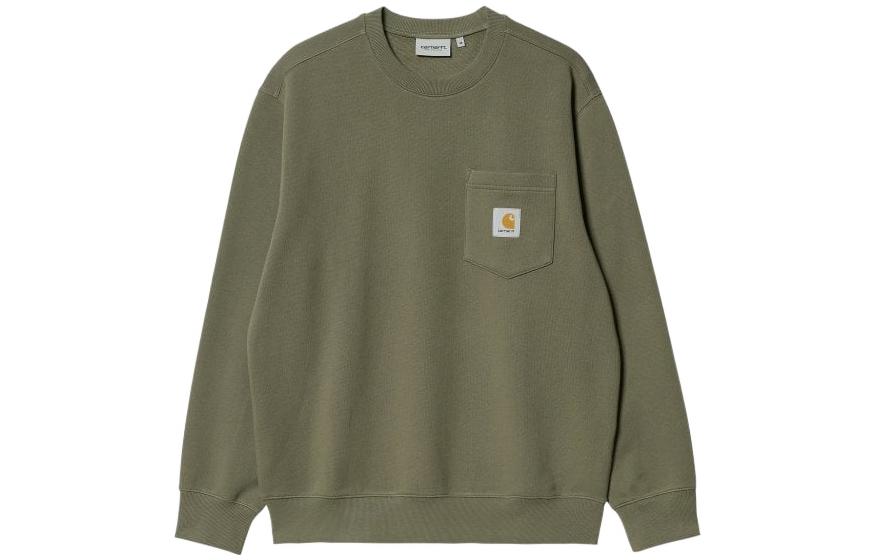 Carhartt WIP FW22 Minimalist Logo Patch Sweatshirt Green () I030903-0WI-67