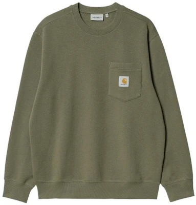 Carhartt WIP FW22 極簡標誌貼布綠色衛衣 I030903-0WI-67 Buy Carhartt WIP FW22 極簡標誌貼布綠色衛衣 I030903-0WI-67