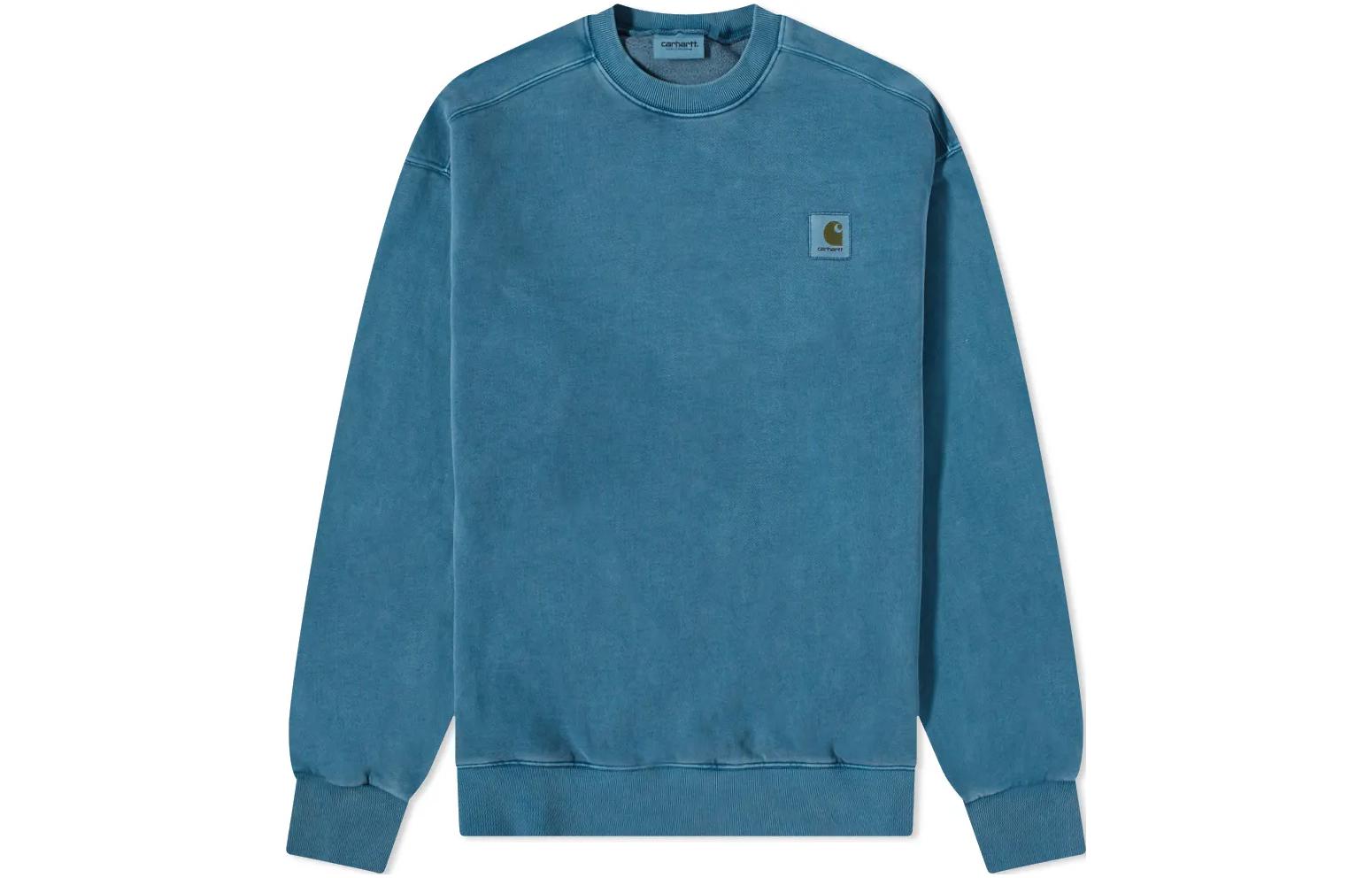Carhartt WIP FW22 Minimalistic Logo Sweatshirt Blue () I029522-0EX