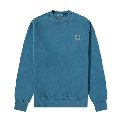 Carhartt WIP FW22 Minimalistic Logo Sweatshirt Blue () I029522-0EX