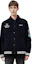 Shop Carhartt WIP FW22 Navy Letter Embroidered Collar Button-Up Jacket I0308190-CO-XX