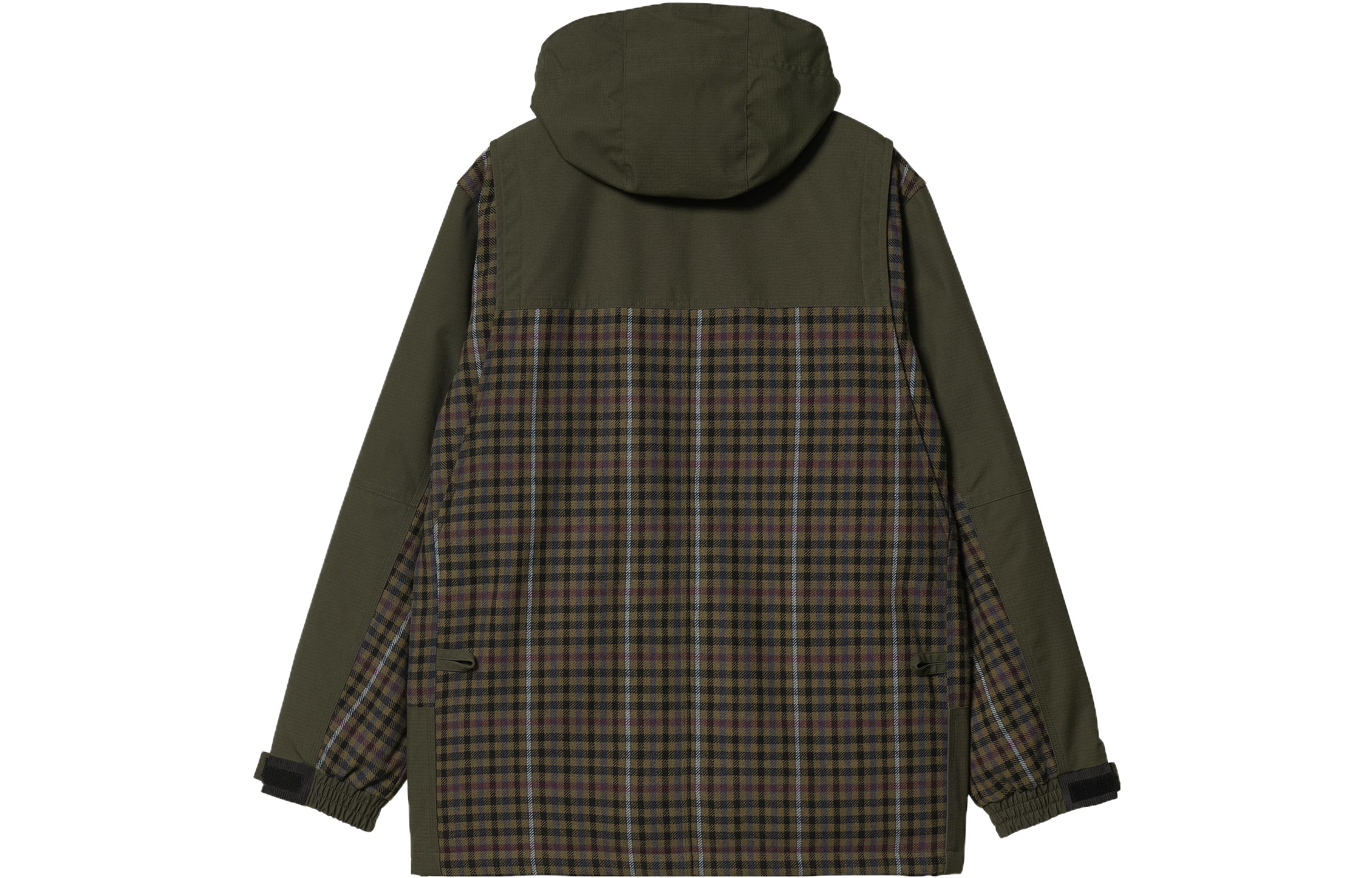 Carhartt WIP FW22 Plaid Printed Hooded Jacket Green Men’s I030834-0ZP-XX 圖 3