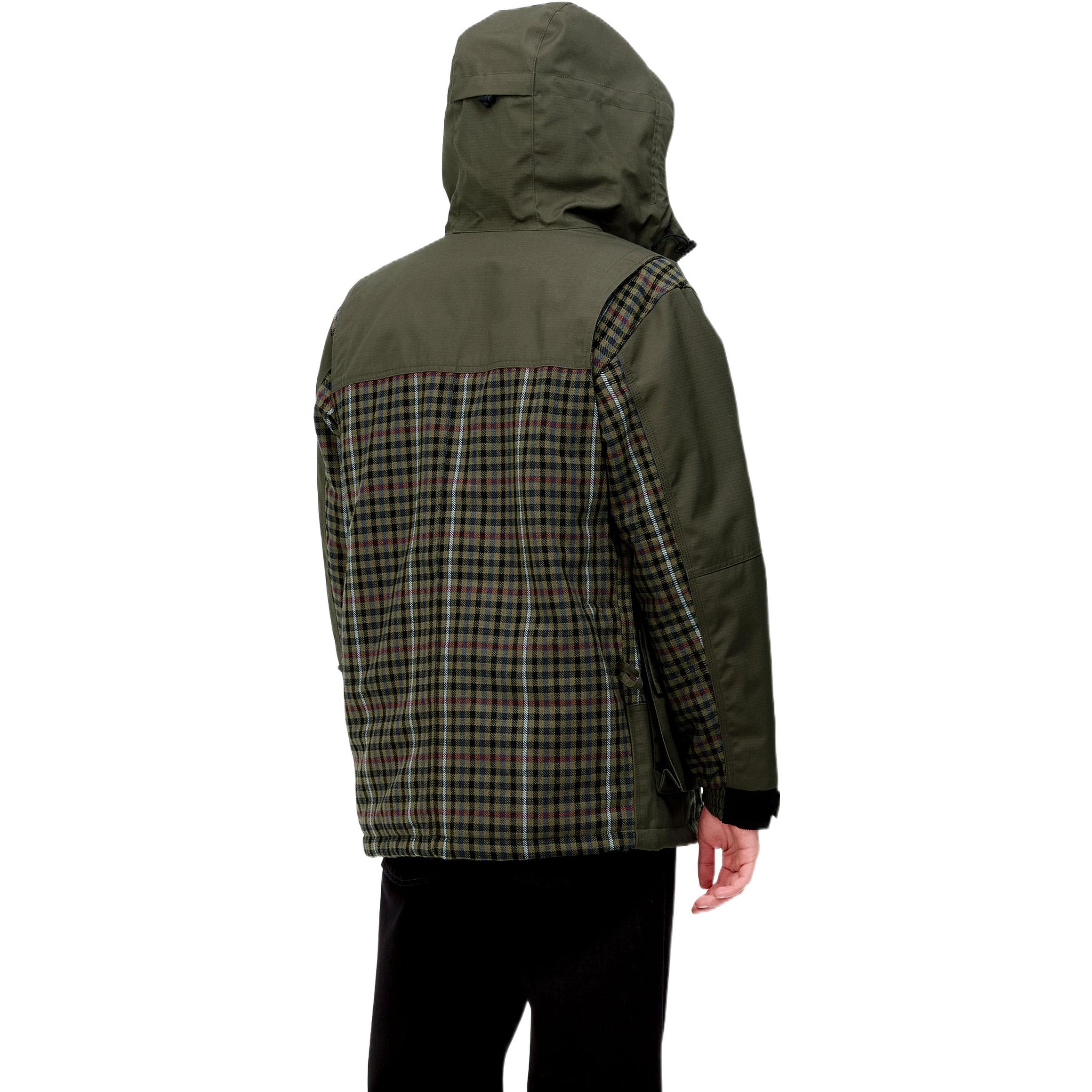 Carhartt WIP FW22 Plaid Printed Hooded Jacket Green Men’s I030834-0ZP-XX 圖 5