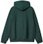 Lookbook Carhartt WIP FW22 Plain Logo Embroidered Hoodie Men’s Deep Green. I028279-1D7-XX