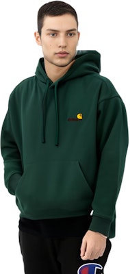 Carhartt WIP FW22 Plain Logo Embroidered Hoodie Men’s Deep Green. I028279-1D7-XX Purchase Carhartt WIP FW22 Plain Logo Embroidered Hoodie Men’s Deep Green. I028279-1D7-XX