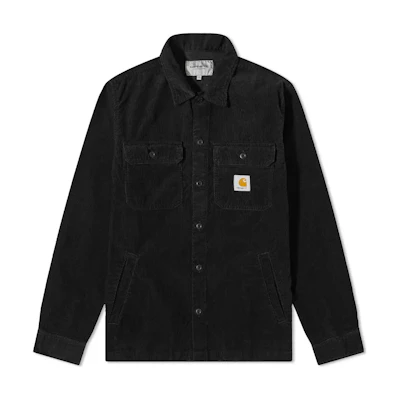 Carhartt WIP FW22 Pocket Logo Patch Shirt Jacket Black I030285-89-02