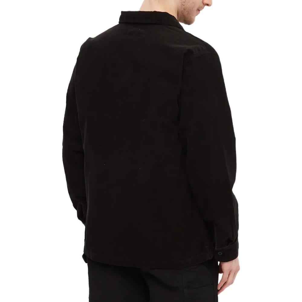 Shop Carhartt WIP FW22 Pocket Logo Patch Shirt Jacket Black I030285-89-02