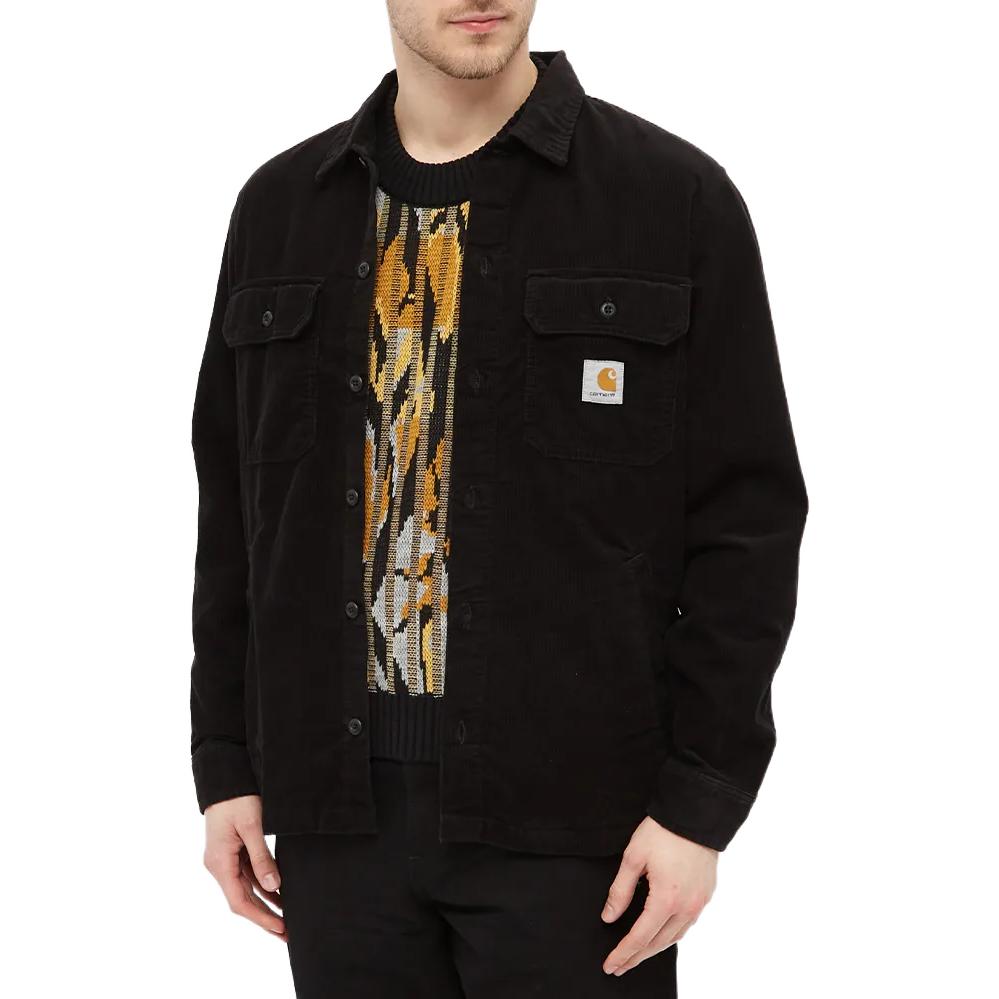 Purchase Carhartt WIP FW22 Pocket Logo Patch Shirt Jacket Black I030285-89-02