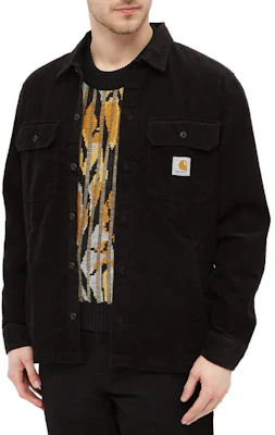 Carhartt WIP FW22 Pocket Logo Patch Shirt Jacket Black I030285-89-02 Purchase Carhartt WIP FW22 Pocket Logo Patch Shirt Jacket Black I030285-89-02