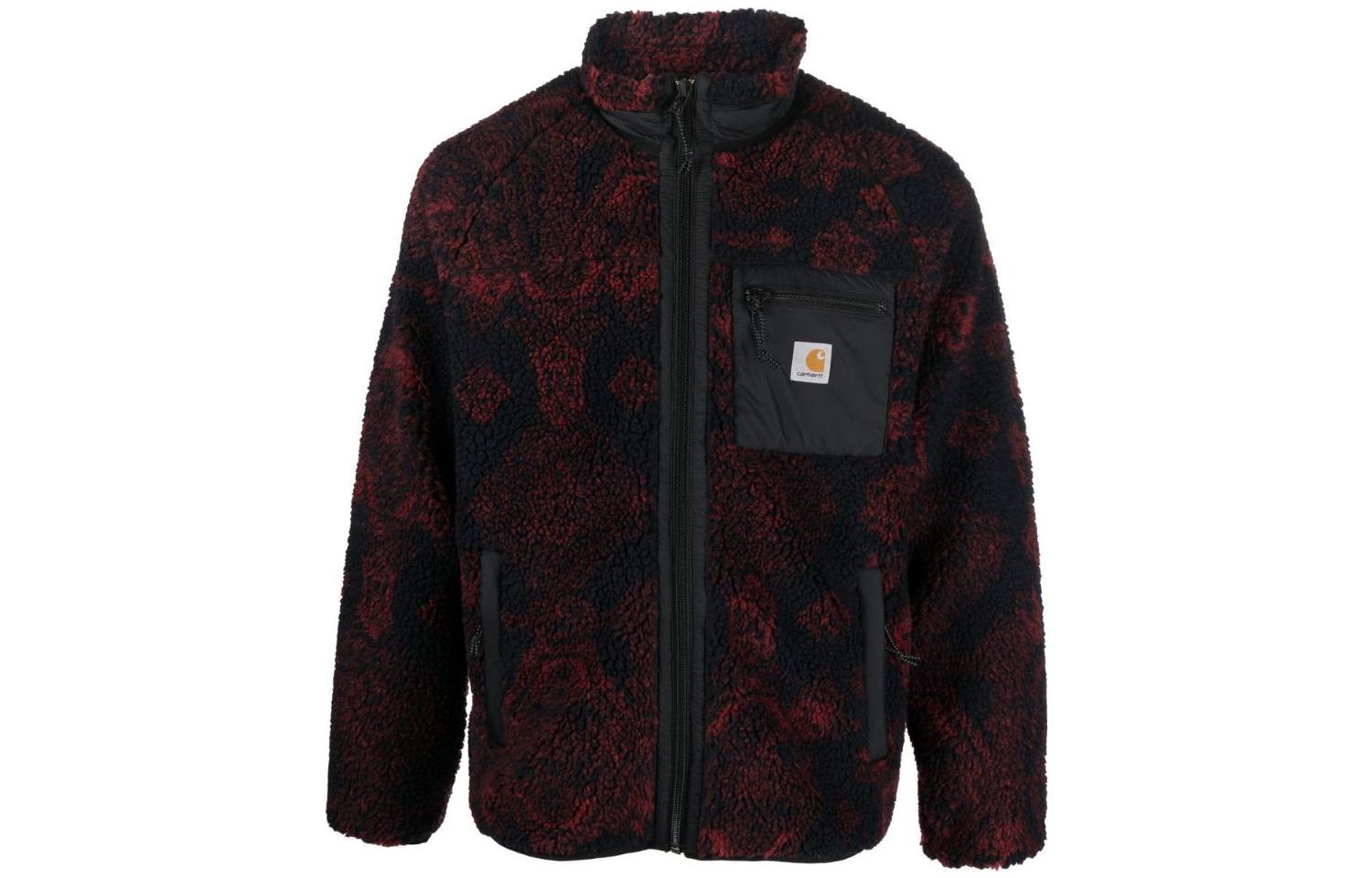 Buy Carhartt WIP FW22 Prentis Lined Stand Collar Zip Jacket Red Men’s I025120000-15Q-XX