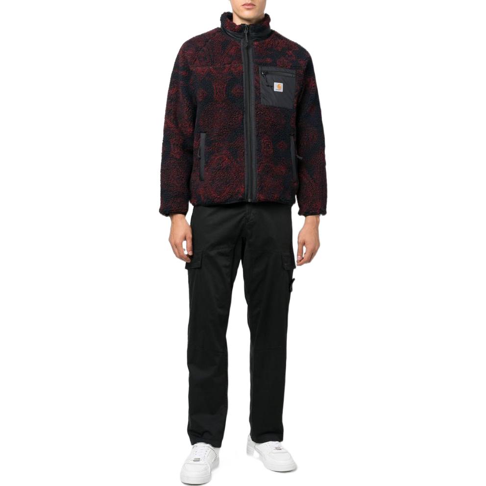 Lookbook Carhartt WIP FW22 Prentis Lined Stand Collar Zip Jacket Red Men’s I025120000-15Q-XX