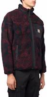 Purchase Carhartt WIP FW22 Prentis Lined Stand Collar Zip Jacket Red Men’s I025120000-15Q-XX
