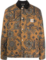 Carhartt WIP FW22 Printed Long-Sleeve Shirt Jacket Yellow () I03119703HAMILTON Carhartt WIP FW22 Printed Long-Sleeve Shirt Jacket Yellow () I03119703HAMILTON