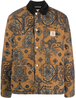 Carhartt WIP FW22 印花長袖襯衫外套 黃色 I03119703HAMILTON Buy Carhartt WIP FW22 印花長袖襯衫外套 黃色 I03119703HAMILTON