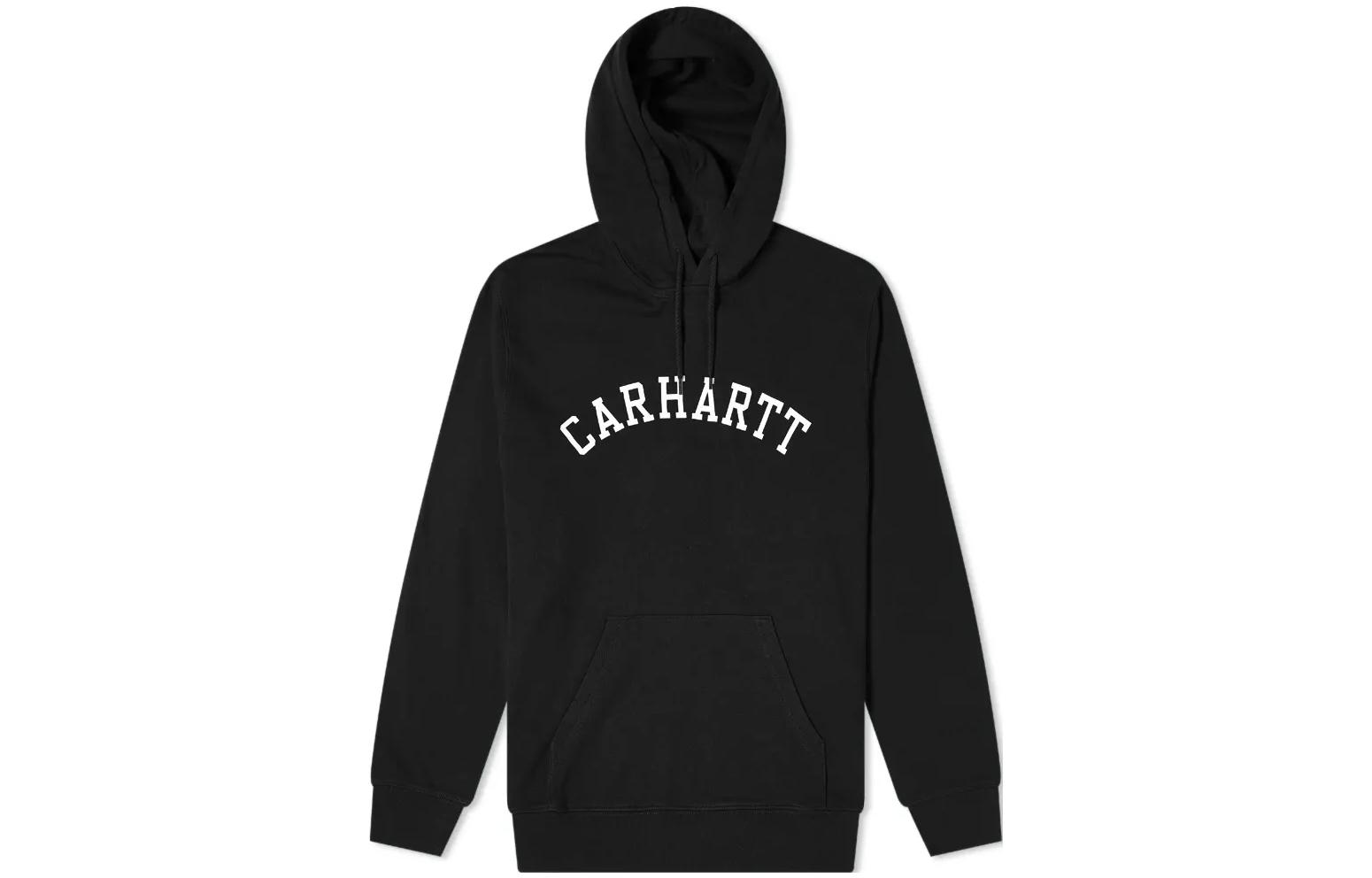 Carhartt WIP FW22 Printed Pullover Hoodie Men’s Black Long Sleeve I028273-8990