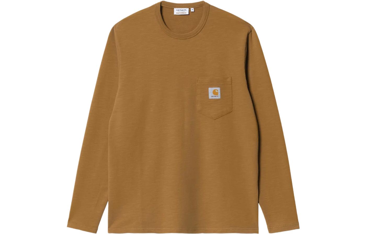 Carhartt WIP FW22 Printed Pullover Sweatshirt Yellow () I030025-RI-XX