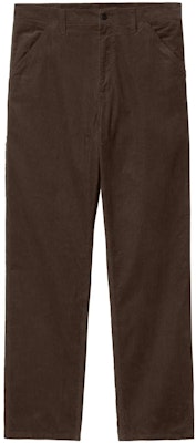 Carhartt WIP FW22 Single Knee Work Pants Brown Straight-Leg Logo Patch. I031212-0W5-02 Order Carhartt WIP FW22 Single Knee Work Pants Brown Straight-Leg Logo Patch. I031212-0W5-02