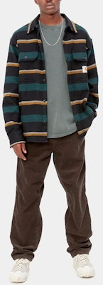 Carhartt WIP FW22 Single Knee Work Pants Brown Straight-Leg Logo Patch. I031212-0W5-02 Shop Carhartt WIP FW22 Single Knee Work Pants Brown Straight-Leg Logo Patch. I031212-0W5-02