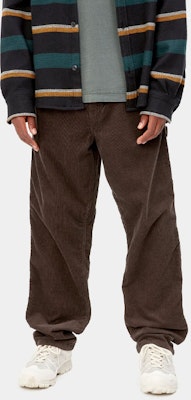 Carhartt WIP FW22 Single Knee Work Pants Brown Straight-Leg Logo Patch. I031212-0W5-02 Purchase Carhartt WIP FW22 Single Knee Work Pants Brown Straight-Leg Logo Patch. I031212-0W5-02