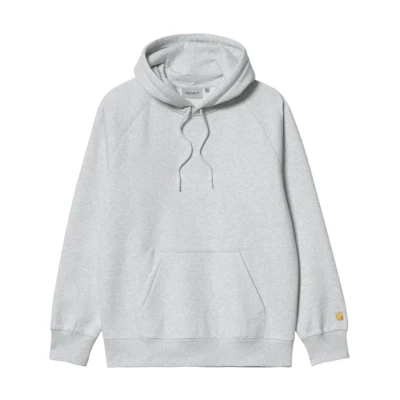 Carhartt WIP FW22 Solid Color Hoodie Light Grey I026384-00J-XX