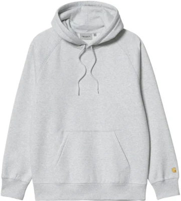 Carhartt WIP FW22 Hoodie Warna Solid Kelabu Muda I026384-00J-XX Order Carhartt WIP FW22 Hoodie Warna Solid Kelabu Muda I026384-00J-XX