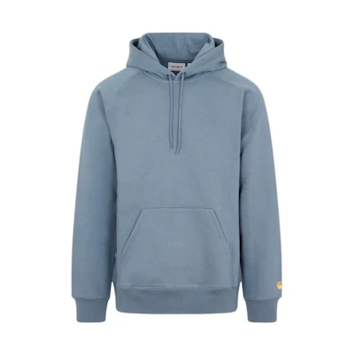 Carhartt WIP FW22 Solid Color Logo Patch Sweatshirt Blue () I0263840XWXXBLUE