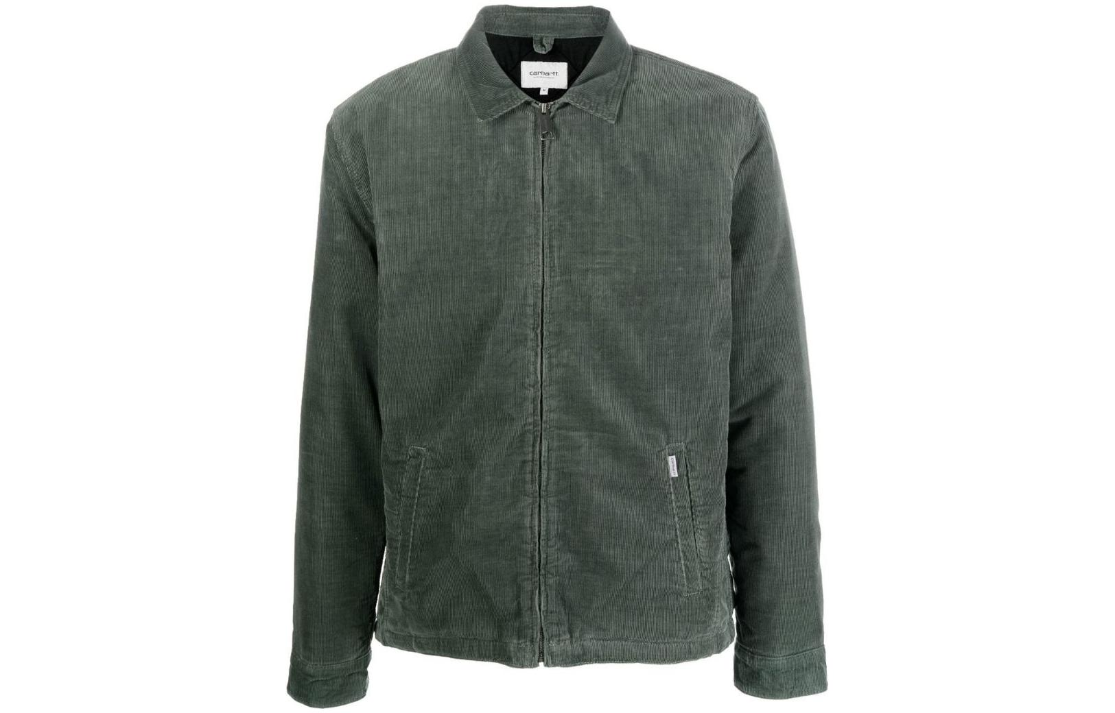 Carhartt WIP FW22 Solid Corduroy Long-Sleeve Jacket Green () I030764GREEN